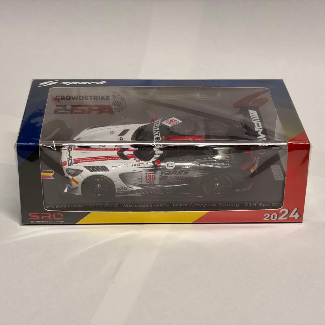 ミニカー spark 1/43 amg gt3 evo GMR no,130
