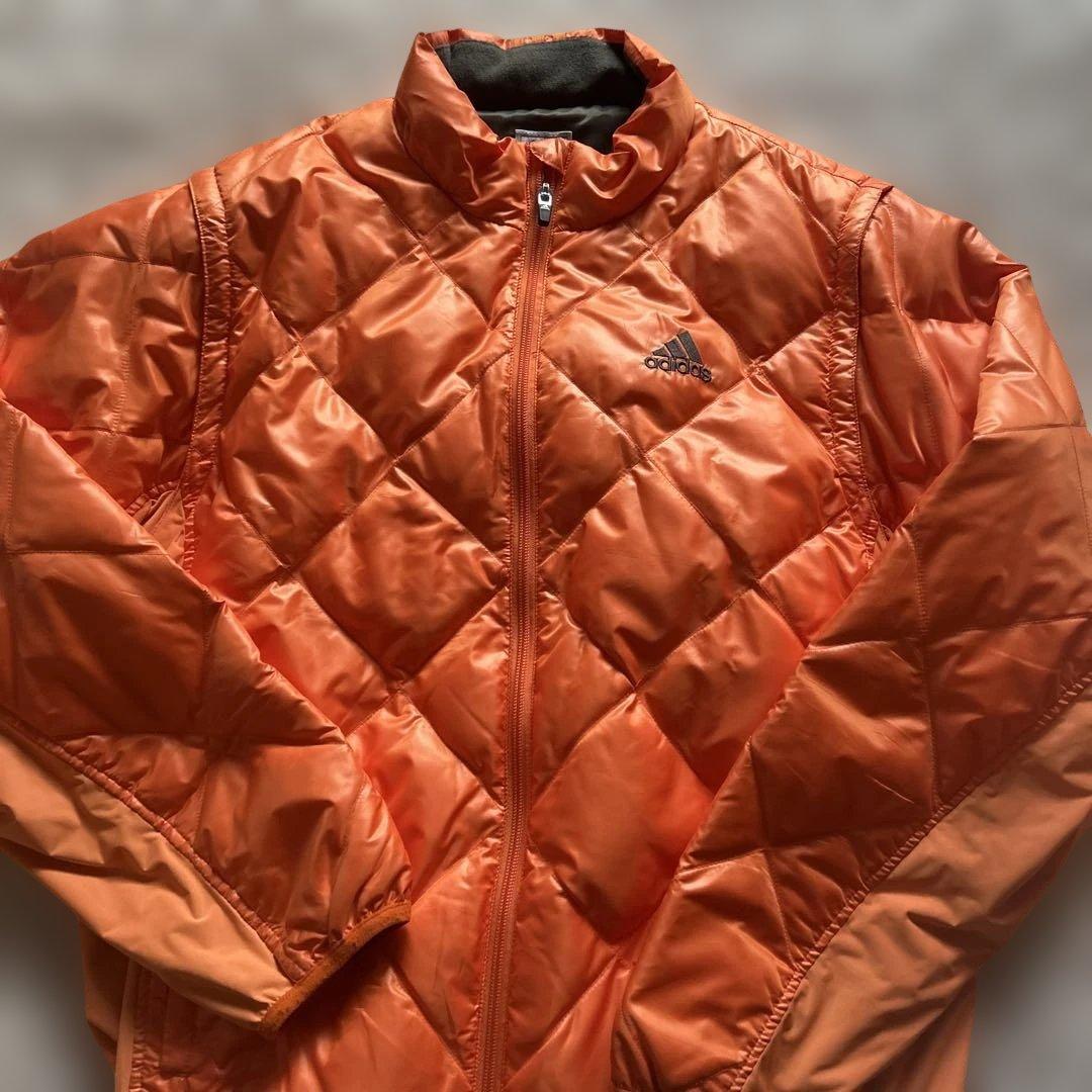 【美品】adidas ダウンジャケット スポーツアウター　L/XL ゴルフウェア