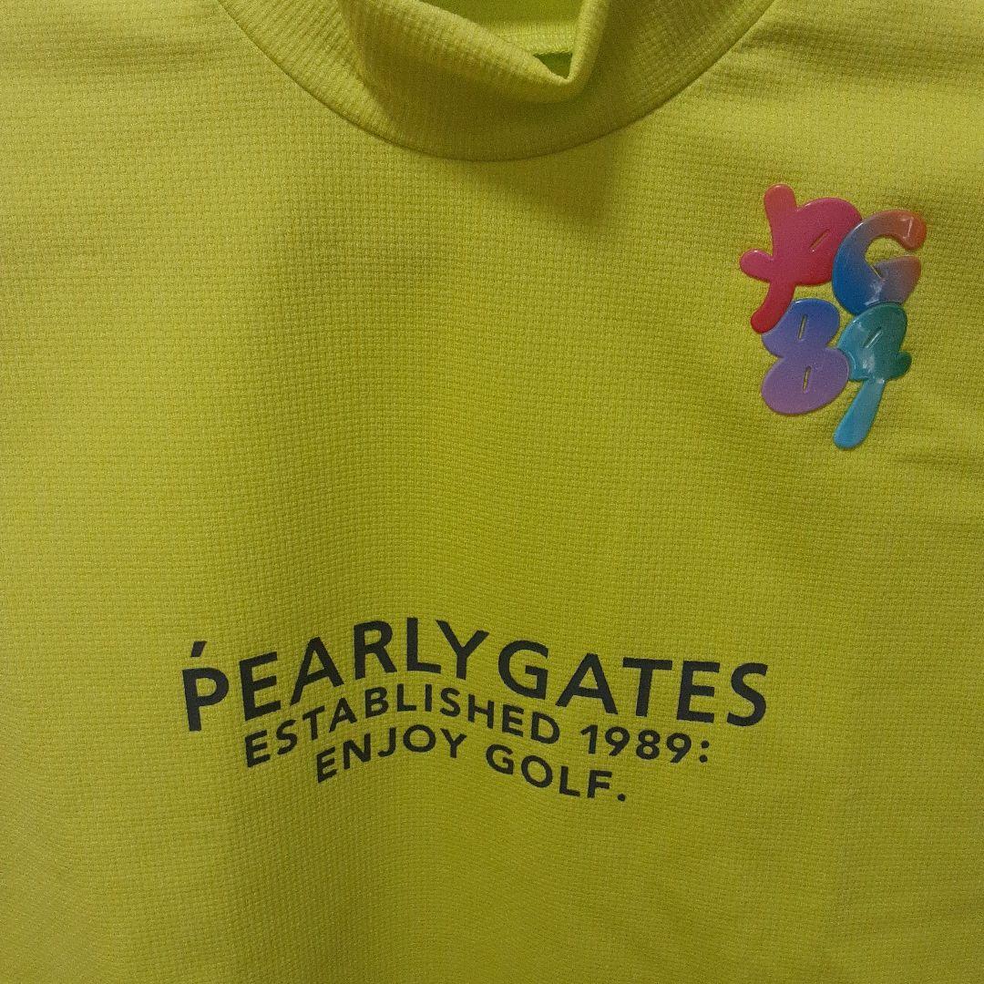 美品　PEARLY GATES レディース 　モックネックシャツ1