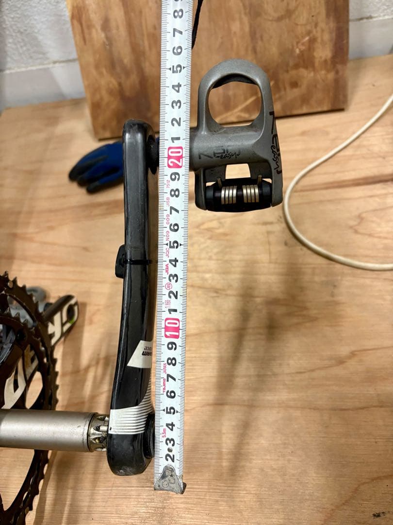 【美品】SRAM Force カーボンクランクセット 52/39T