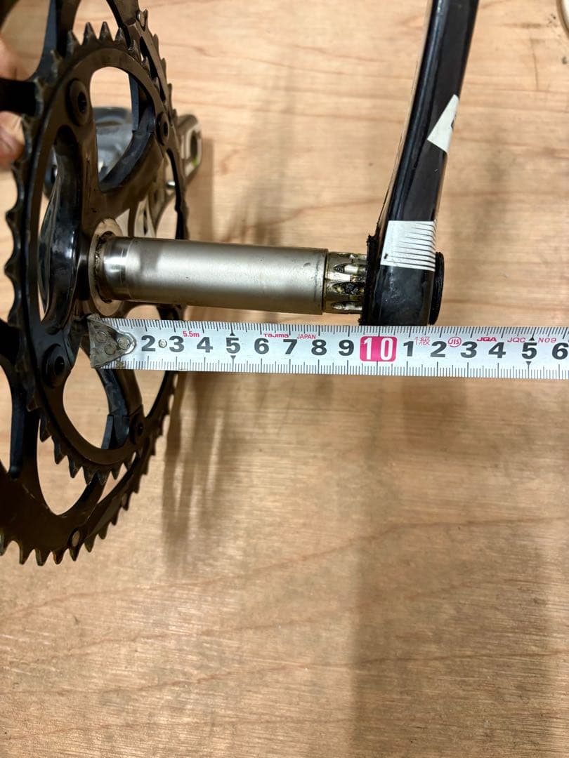 【美品】SRAM Force カーボンクランクセット 52/39T