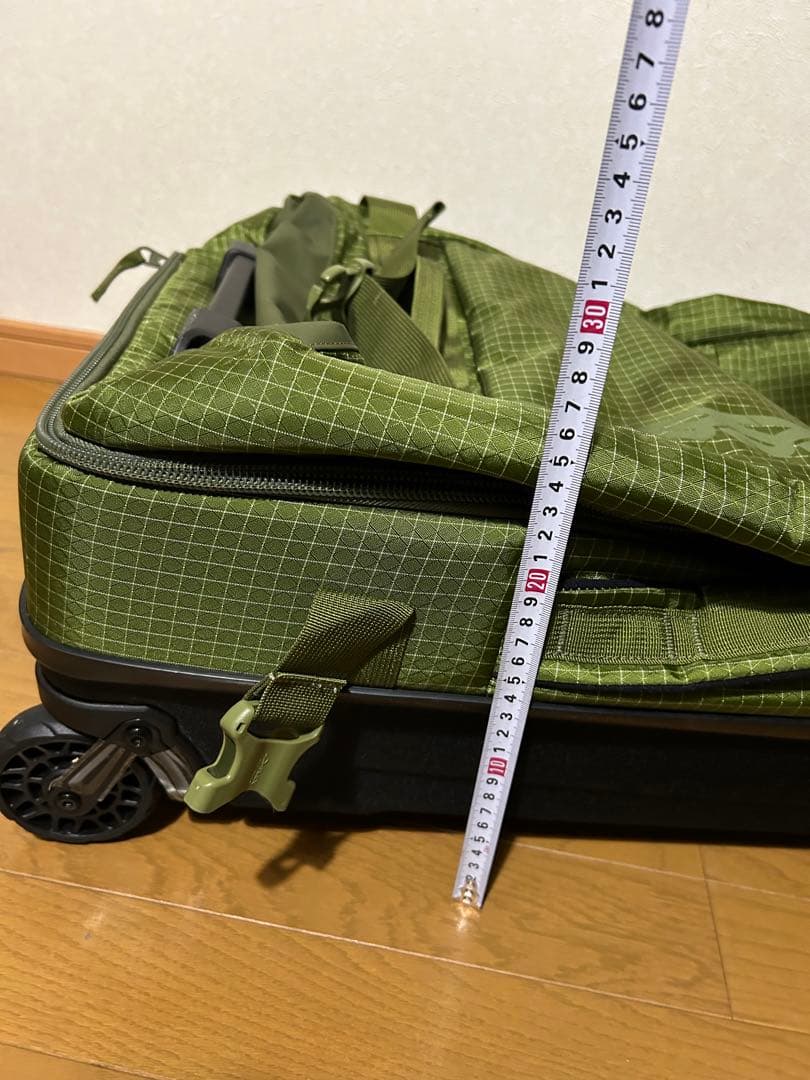 K2 グリーン キャリーケース　スノーボードケース