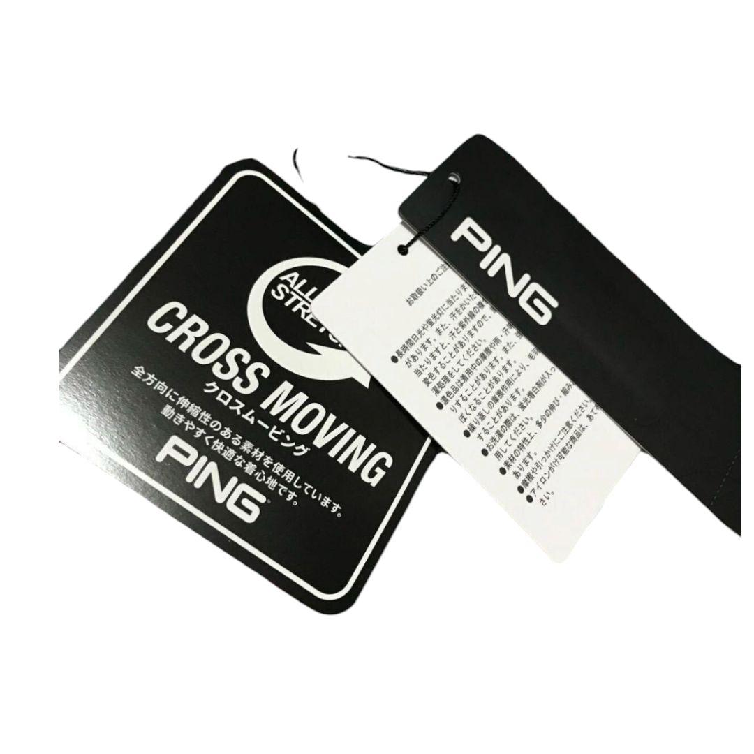 【PING】総柄 ゴルフ用ハーフパンツ LLサイズ（新品）