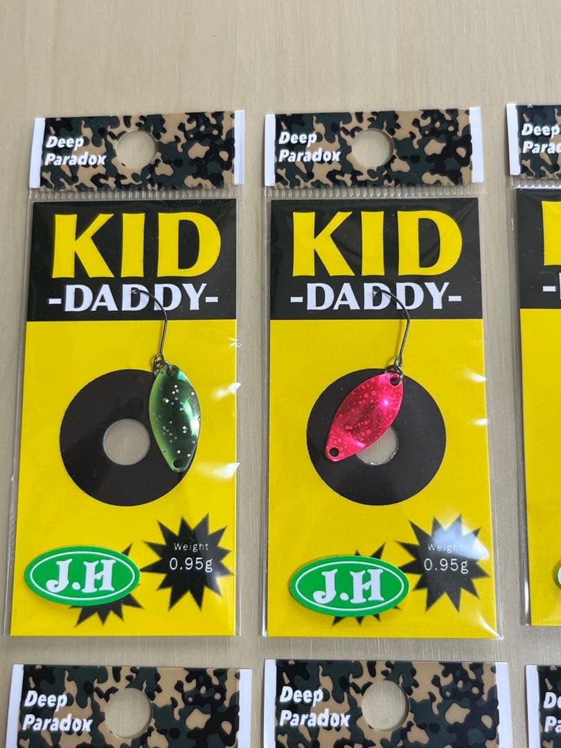 ディープパラドックス キッドダディ0.95g 城峰釣具店オリカラ10色セット