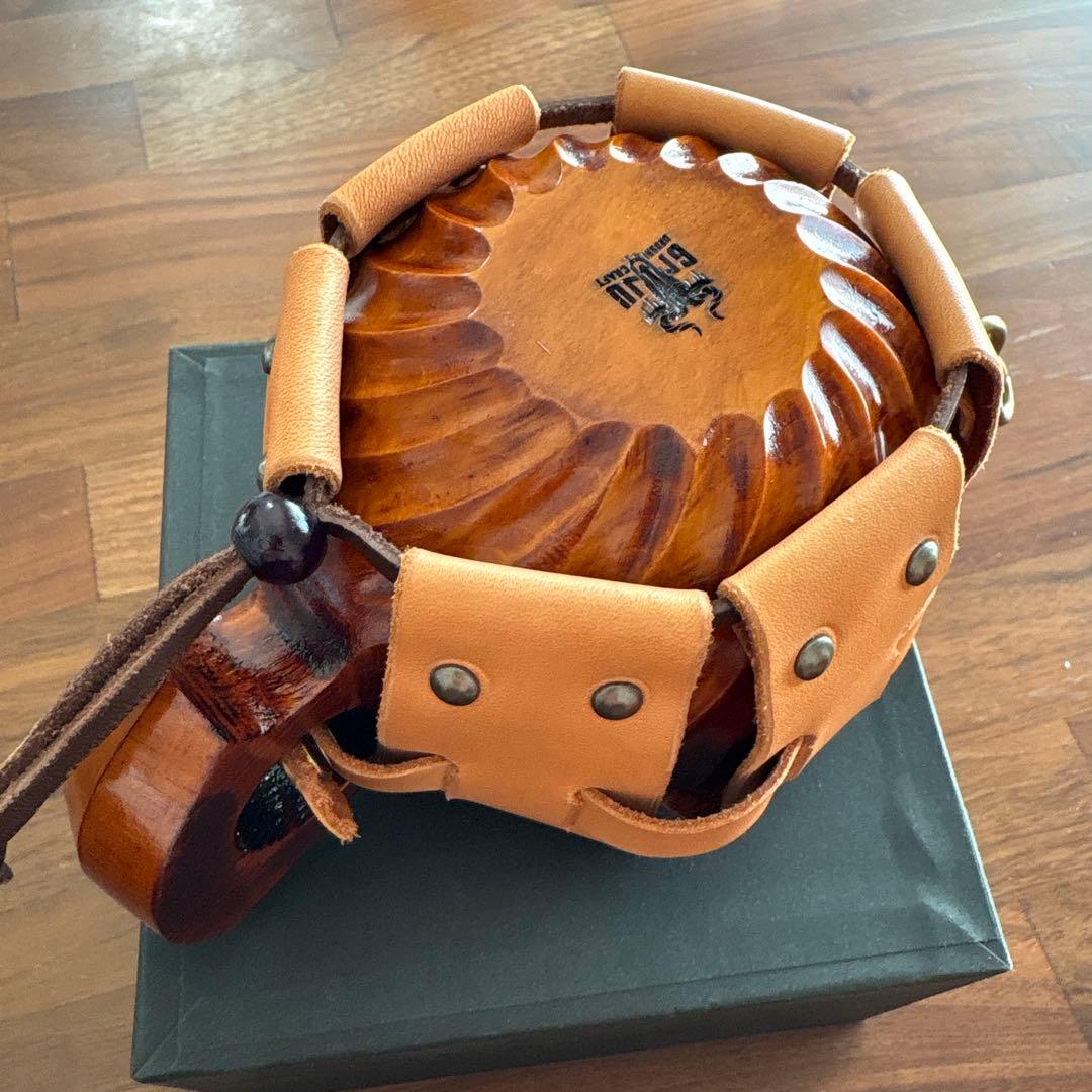 GNU URUSHI CRAFT / HORN 漆 専用ケース付き