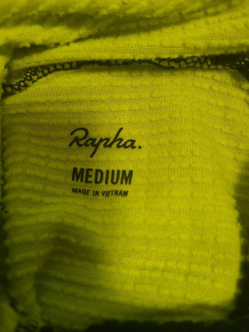 Rapha Pro Team アンダーシャツ Mサイズ ネイビー/イエロー