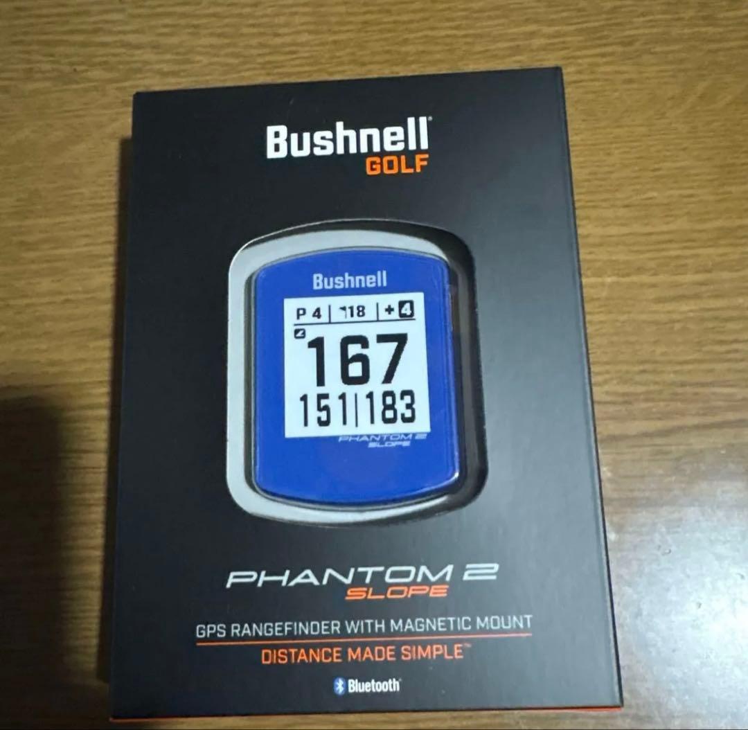 ブッシュネルゴルフ 距離計 GPSナビ 防水 小型 軽量 ファントム2 スロープ