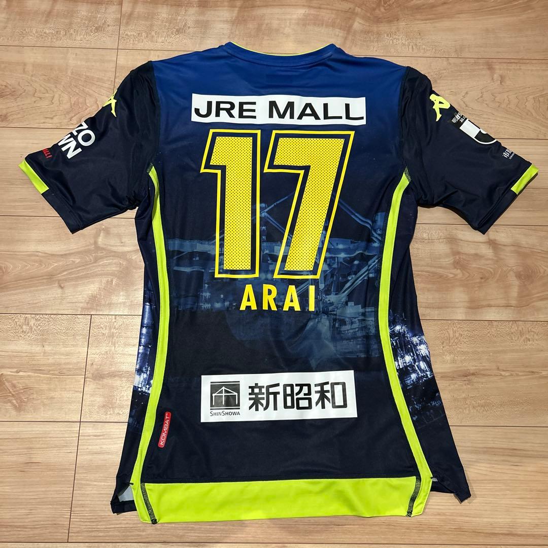 ジェフ千葉 Kappa オーセンティック　サマーナイトユニフォーム　L 新井