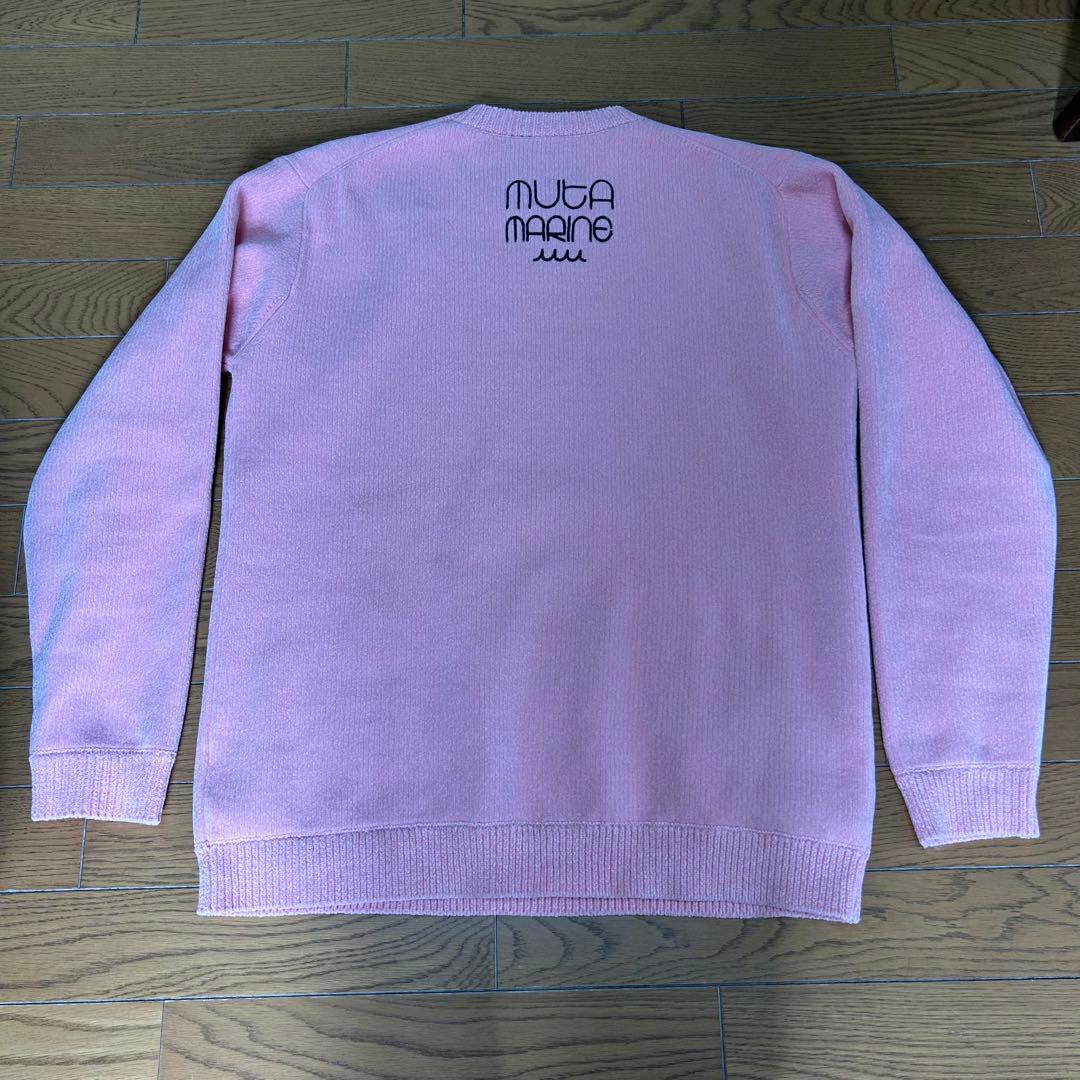 【美品】muta marine GOLFムータマリンゴルフモールスムースニット