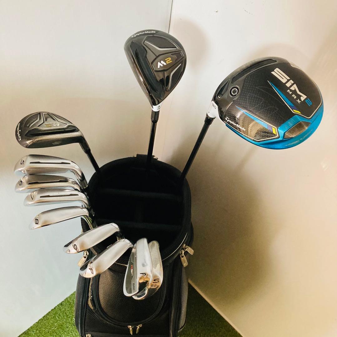 レフティ 左利き TaylorMade SIM2 MAX メンズ ゴルフセット
