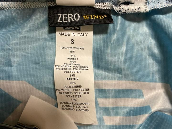 【選手支給品】TREK segafredo light windベスト S