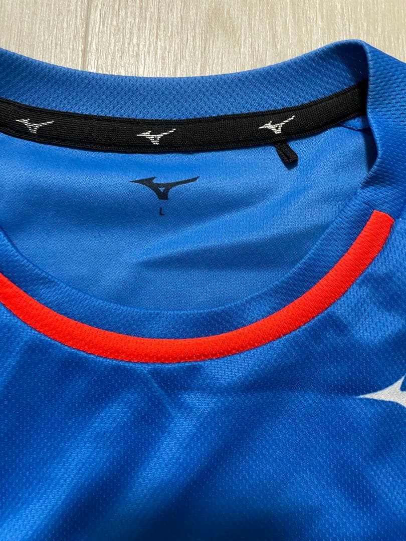 Mizuno ノースリーブ Tシャツ Lサイズ テニス バドミントン