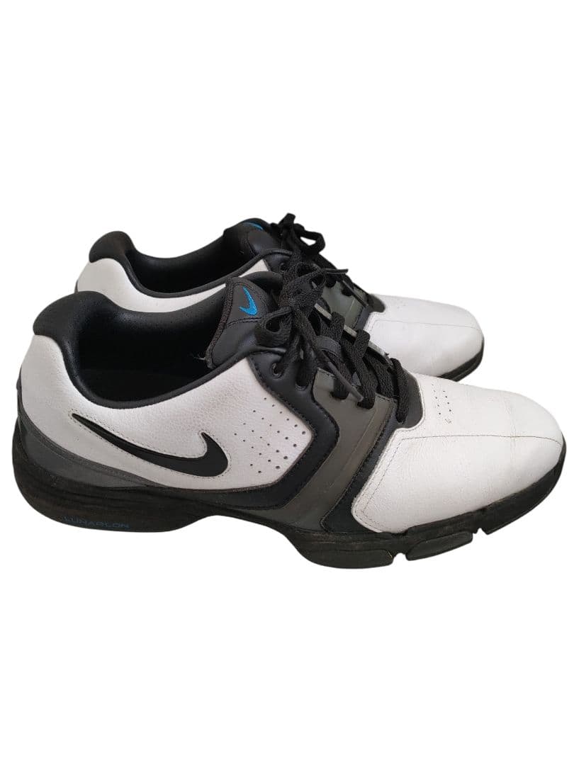 【極美品】Nike ゴルフシューズ ホワイト/ブラック/グレー