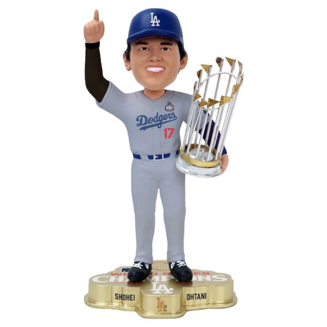 ワールドシリーズ優勝記念 CHAMP FOCOドジャース 大谷翔平ボブルヘッド