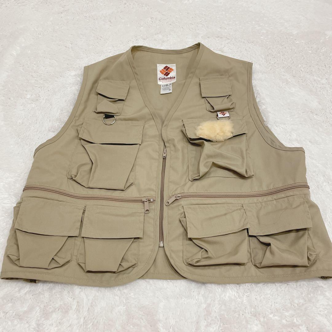 Columbia 新品✨ヴィンテージフィッシングベスト　70’s〜80’s
