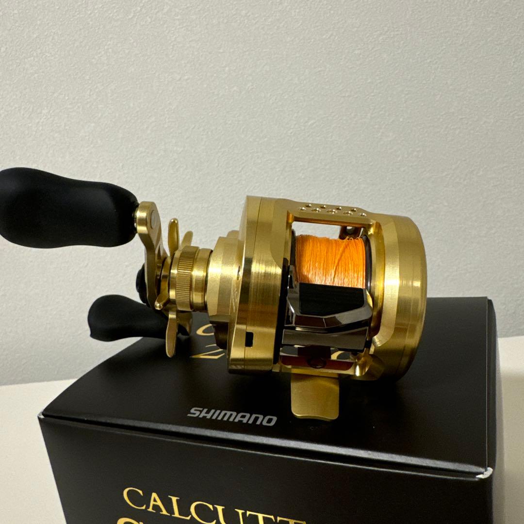 SHIMANO 22カルカッタコンクエスト201XG 左巻き