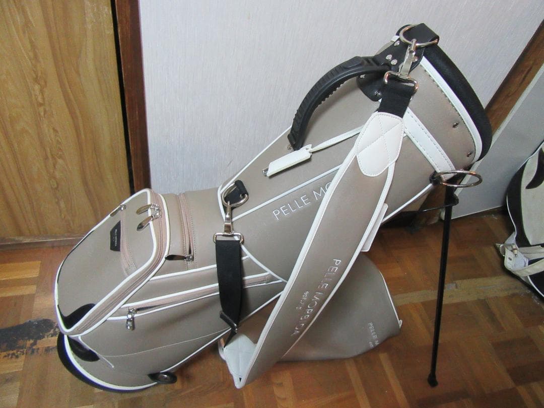 ★希少★PELLE MORBIDA★ペッレモルビダ★スタンドバック★ベージュ★