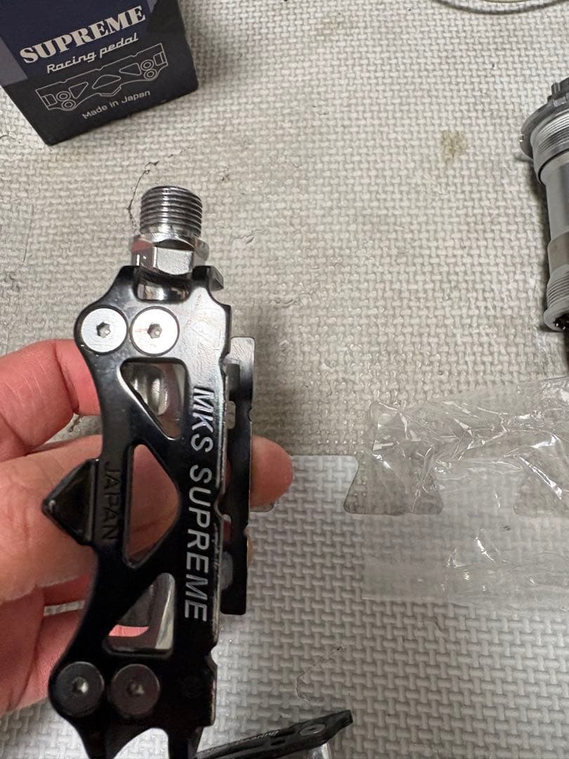 三ヶ島製作所　MKS ペダル　シュプリーム　NJS認定　競輪