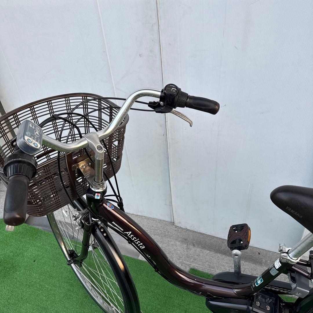 ブリヂストン電動アシスト自転車26インチ 新品バッテリー