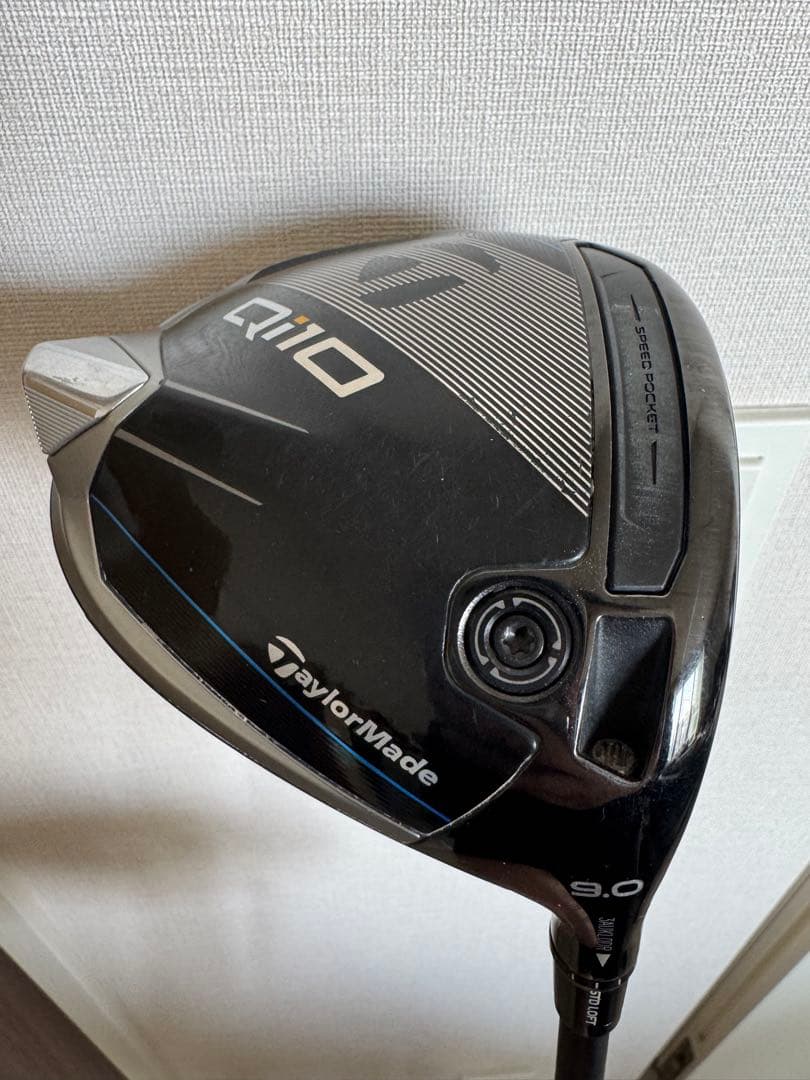 Qi10 NX BLACK 60S 1W ロフト9 ヘッドカバー付