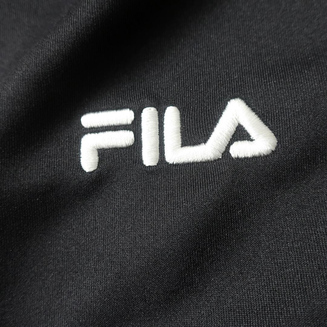 FILA GOLF　異素材ミックス ジャージワンピース 中綿キルトスカート