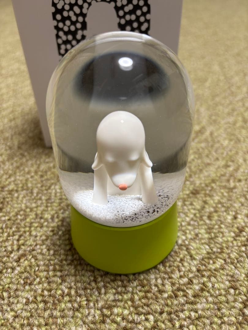 ☆新品箱付/正規品/完売品/奈良美智/あおもり犬/スノードーム/青森県立美術館