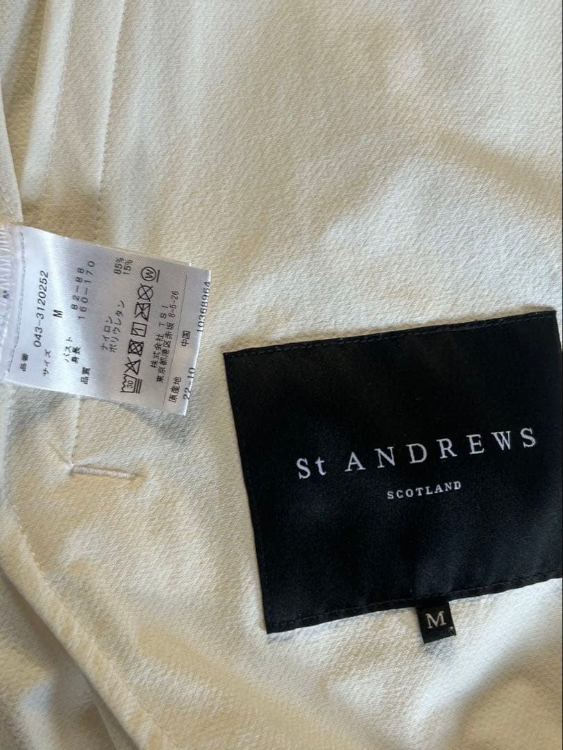 ST.ANDREWS ゴルフウェア ダイヤドビーブルゾン M 極美品