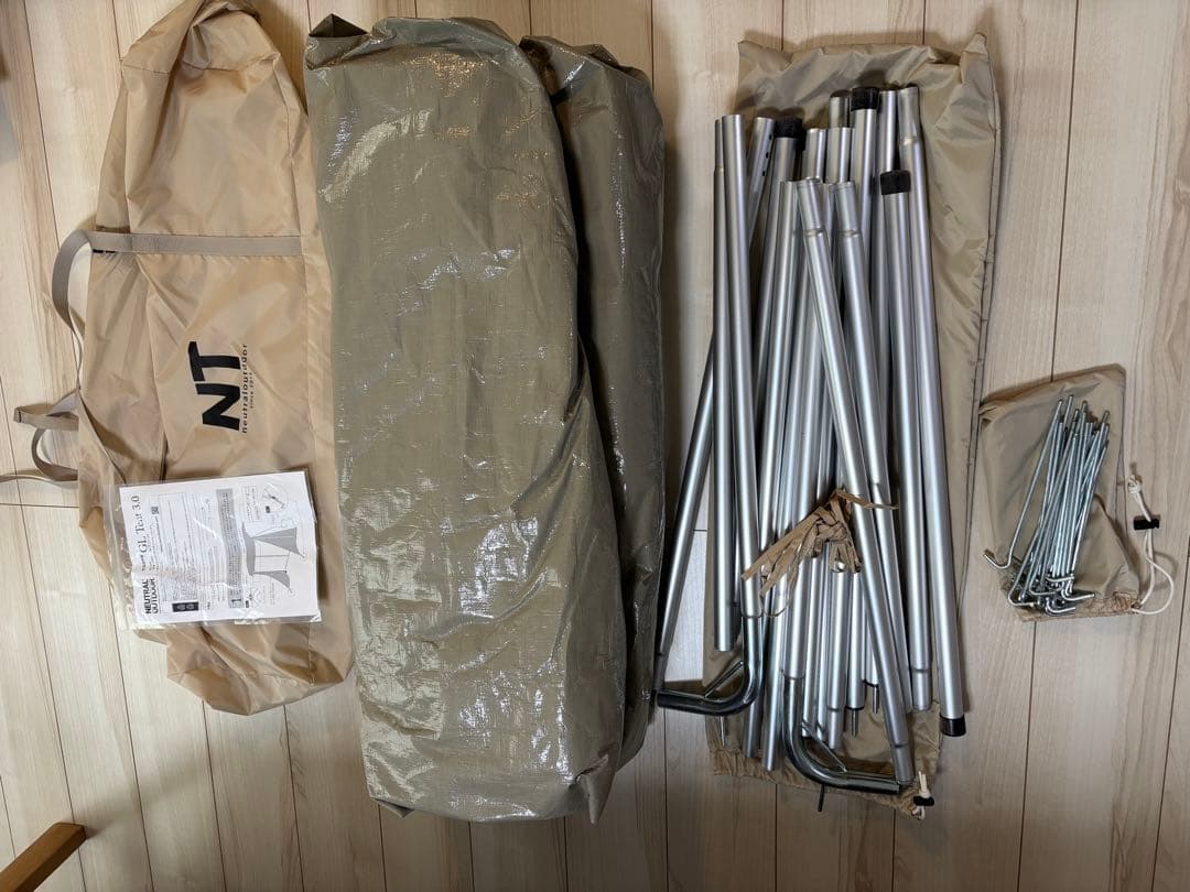 NEUTRAL OUTDOOR GLテント3.0 キャンプテント