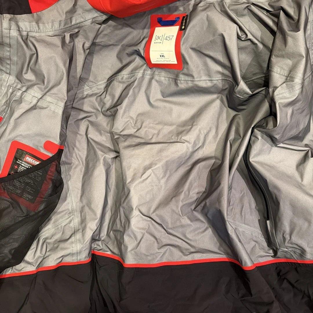 【美品】 BURTON ak457 ジャケット レッド サイズ　XXL
