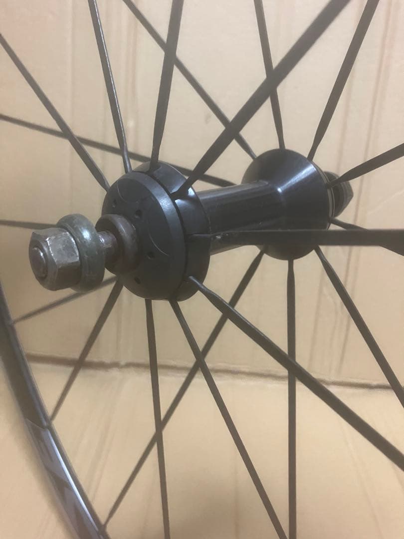 ジャンク MAVIC ELLIPSE ピストホイール 前後 エリプス 競輪