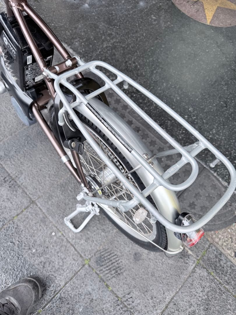 大阪府　Panasonic 電動アシスト自転車 ブラウン