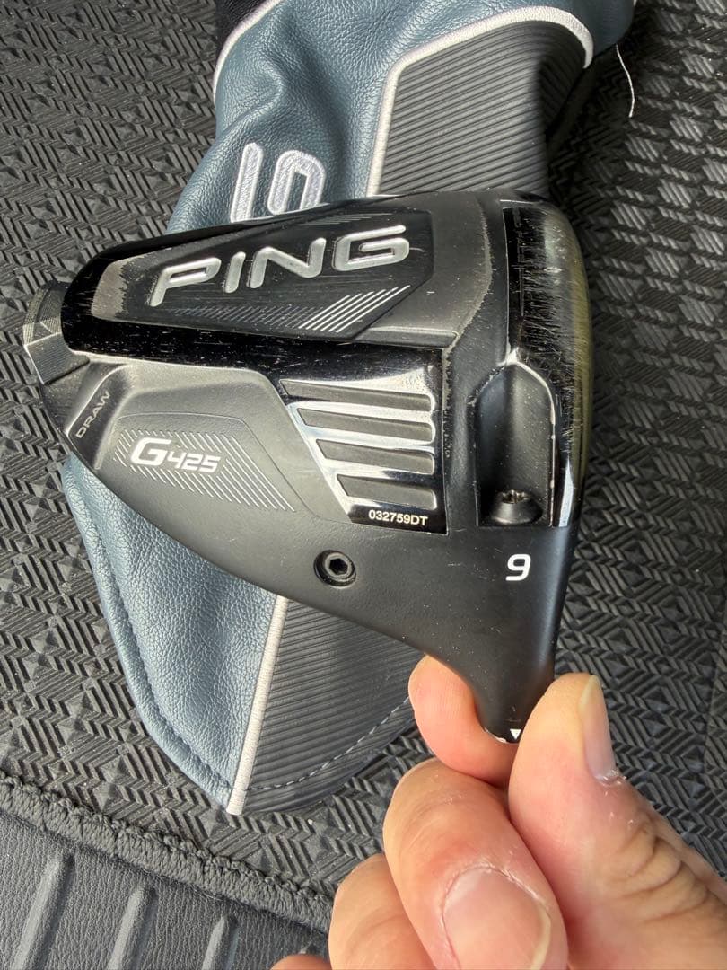PING G425 LST ドライバー 9° ヘッドのみヘッドカバー付き