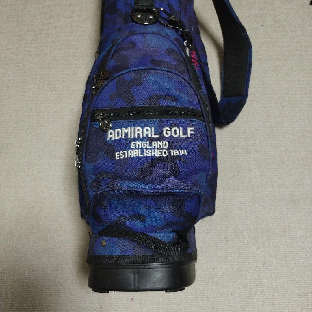 ADMRIAL ネイビー迷彩 キャディバッグ