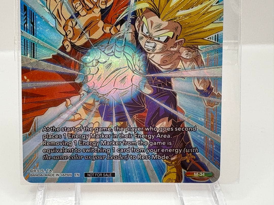 英語版 エナジーマーカー プロモ ドラゴンボール フュージョンワールド 新品未