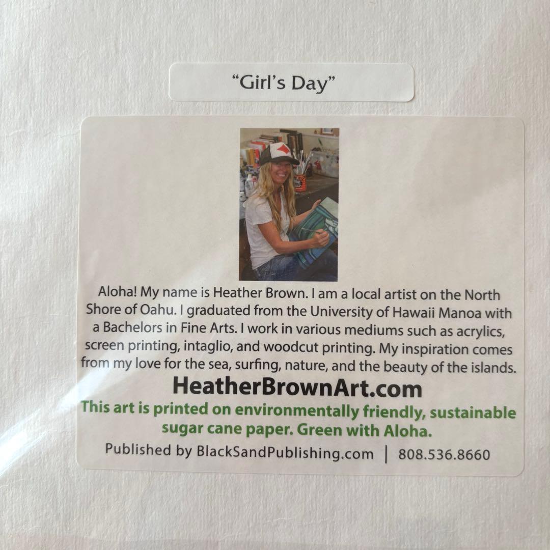 ヘザーブラウン Heather Brown GIRL’S DAY 直筆サイン入
