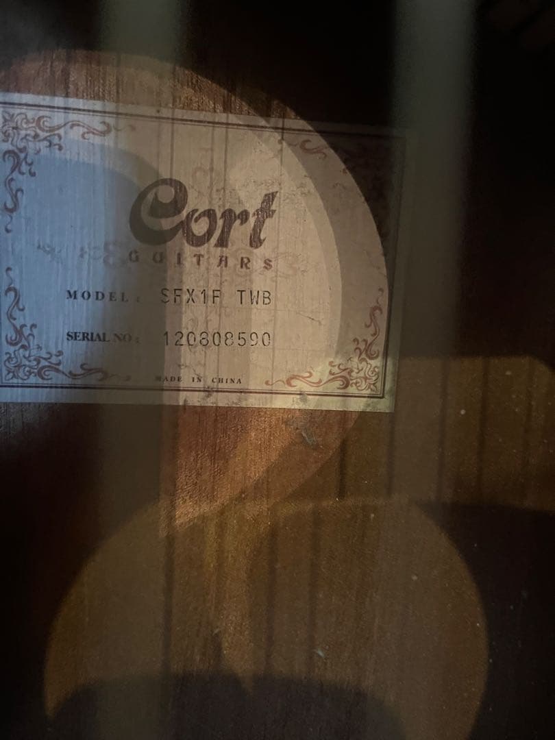 Cort SFX1F TWB エレアコ