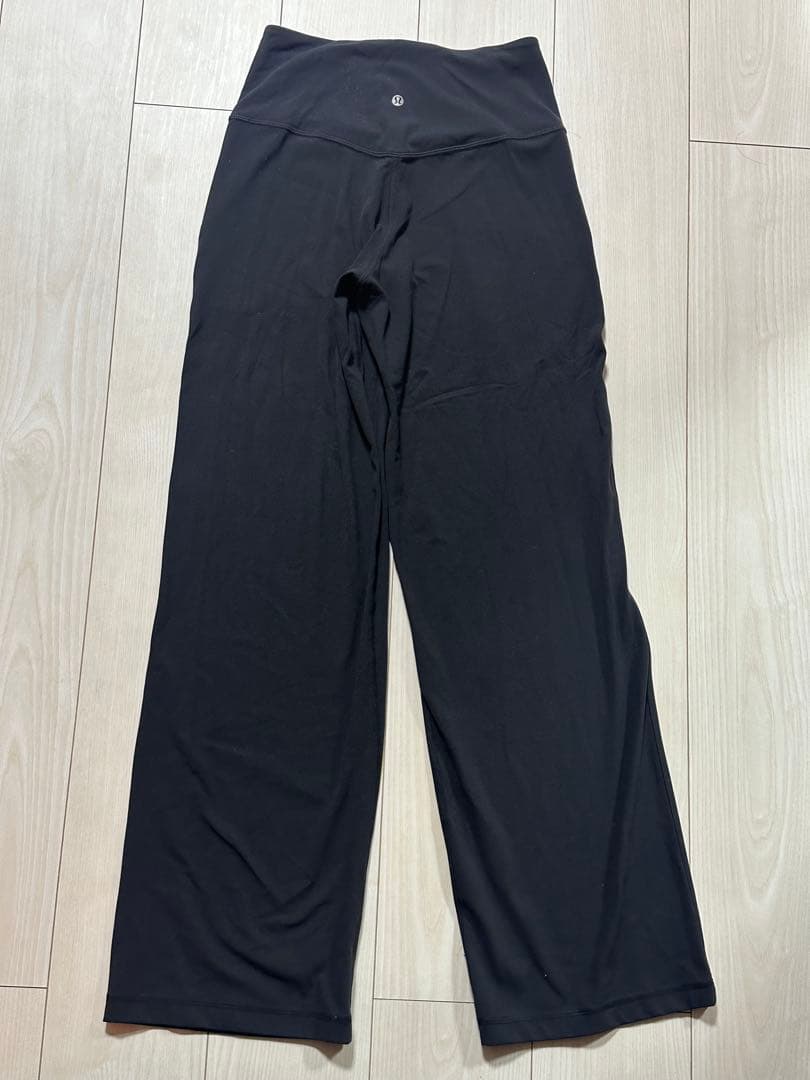 ブラック ジャケット ワイドレッグパンツ セット