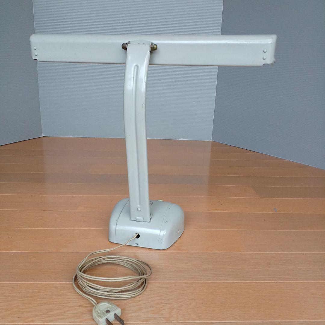 昭和レトロ　ナショナル 蛍光灯器具　学習用電気スタンド　ディスクライト　希少品