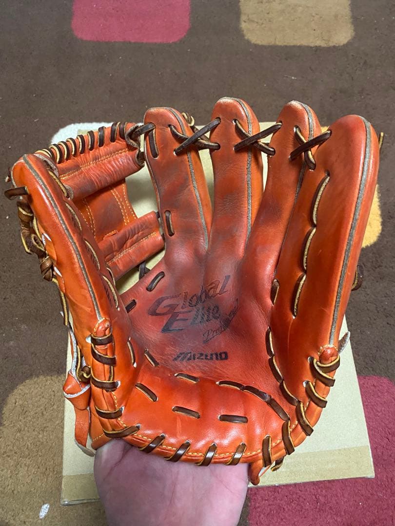 【プロフ必読】ミズノ　グローバルエリート　軟式グローブ　内野手