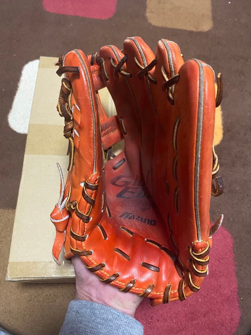 【プロフ必読】ミズノ　グローバルエリート　軟式グローブ　内野手