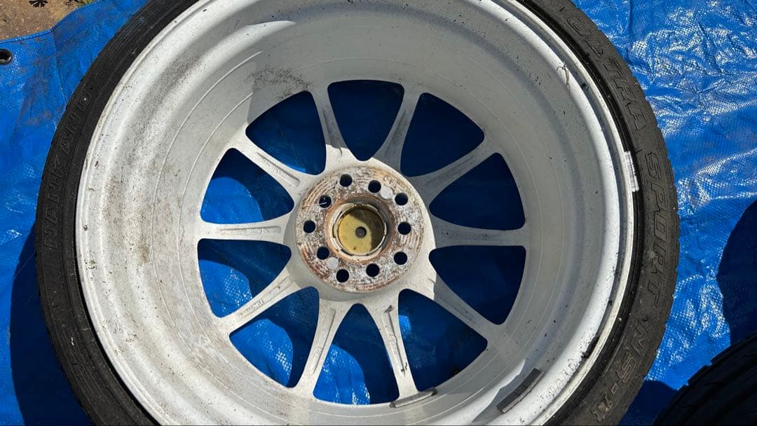 JNC鍛造ホイール17インチ205/40R17タイヤ付4本