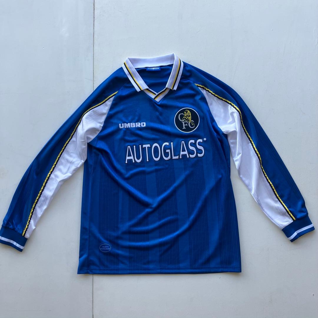 CHELSEA FC UMBRO ユニフォーム　サッカーシャツ　長袖　L