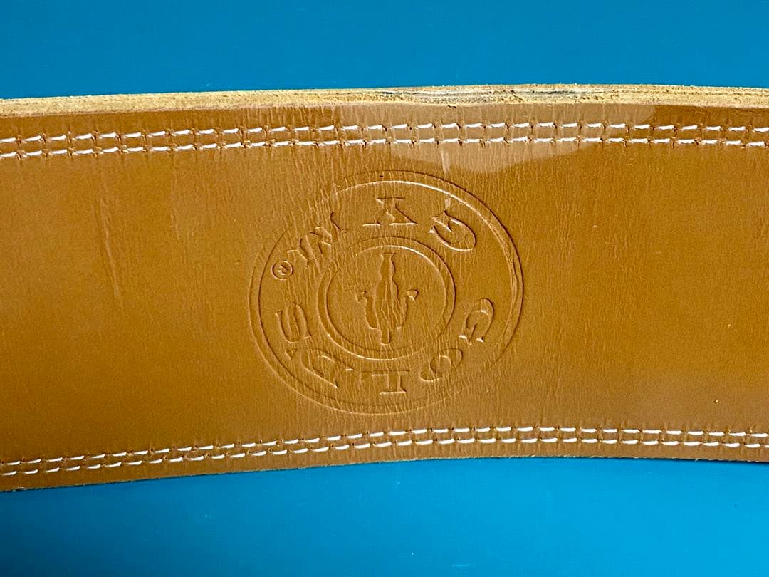 GOLD'S GYM レザー トレーニングベルト
