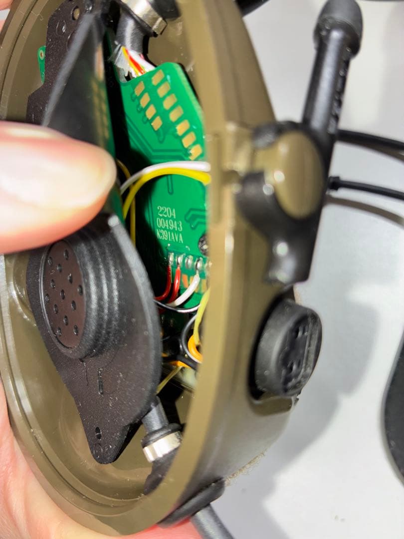 3M Peltor COMTAC V dual OD 米軍放出品