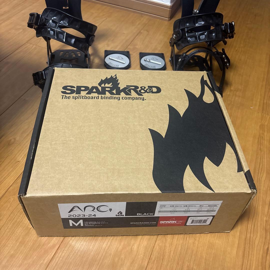 sparkR&D スプリットビンディング