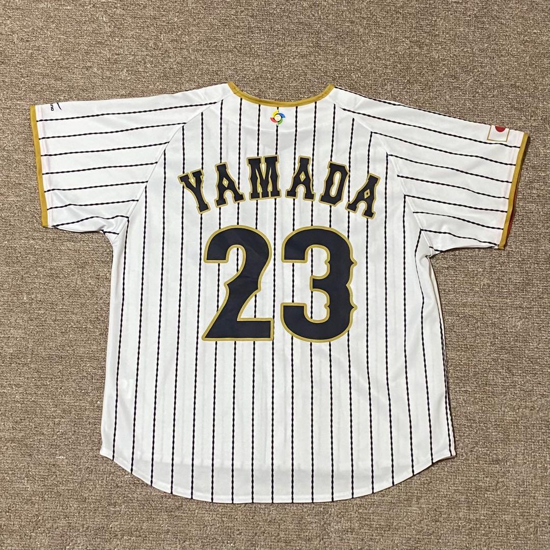 山田哲人　ユニフォーム　WBC　侍ジャパン　ミズノ製　東京ヤクルトスワローズ