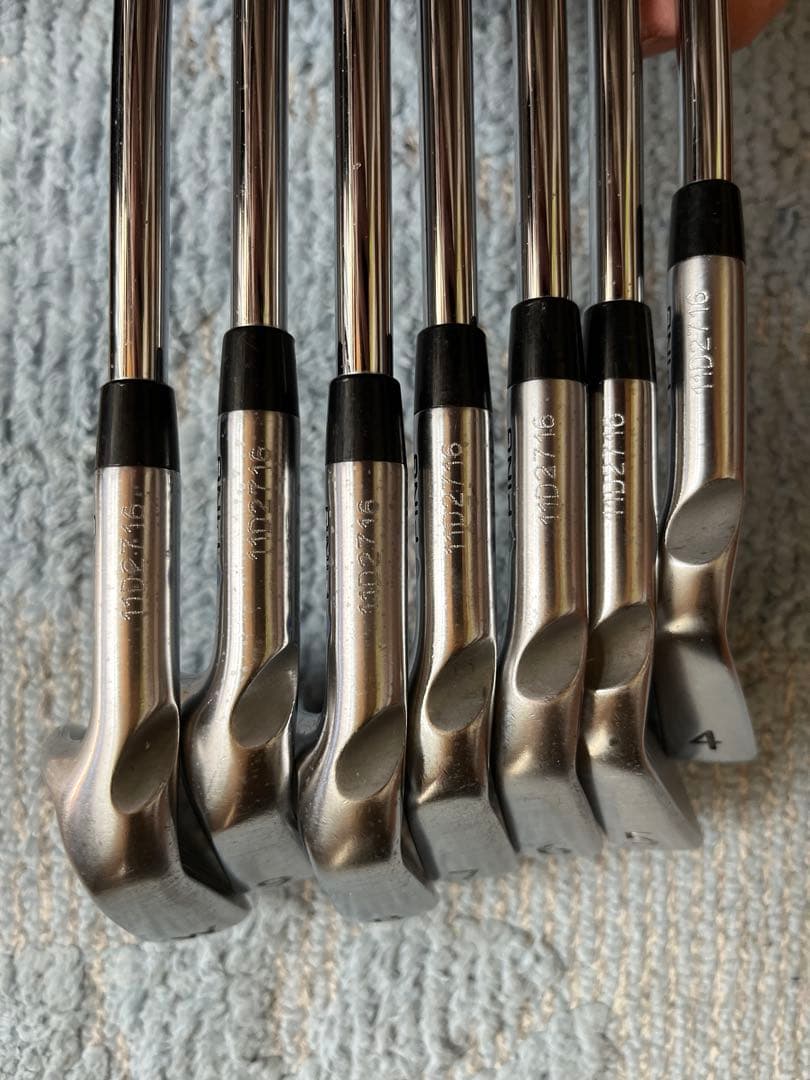 PING アイアンセット 7本セット　s55 レフティ