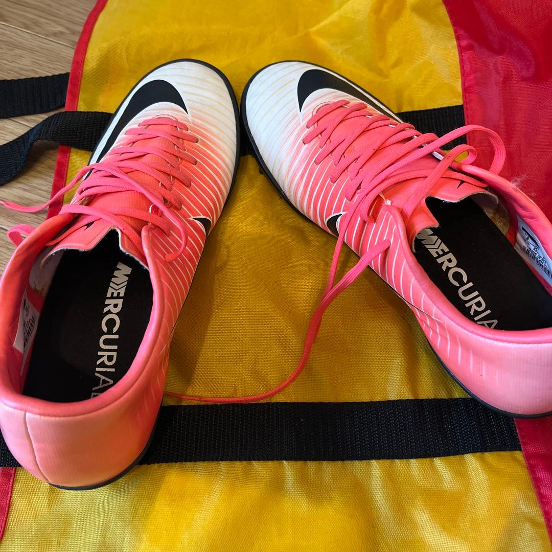 Nike Mercurial X フットサルシューズ ピンク　トレシュー26㎝