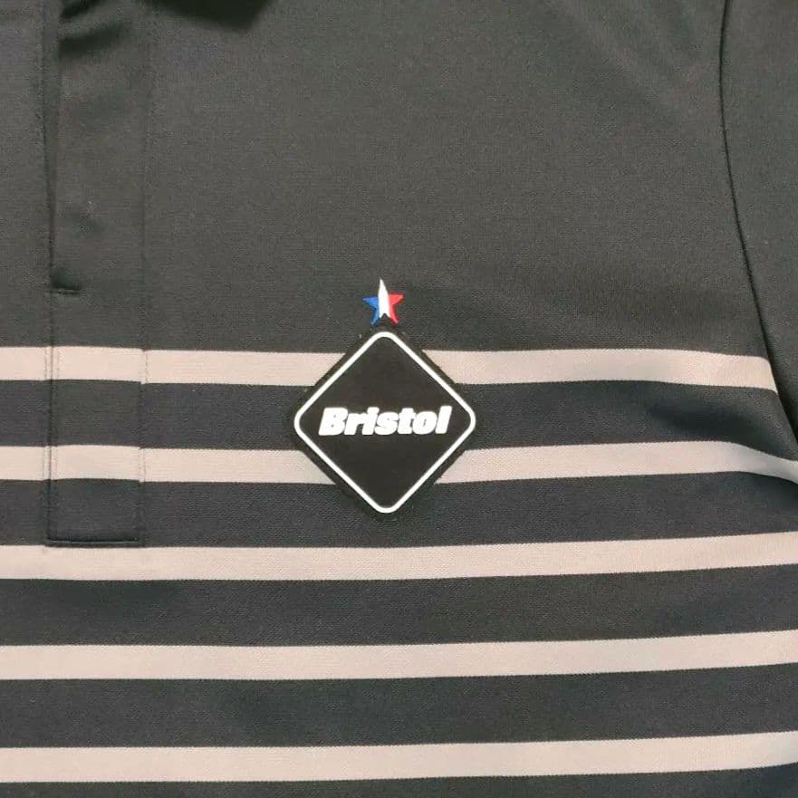 【希少コラボ】NIKE Bristol ストライプポロシャツ S