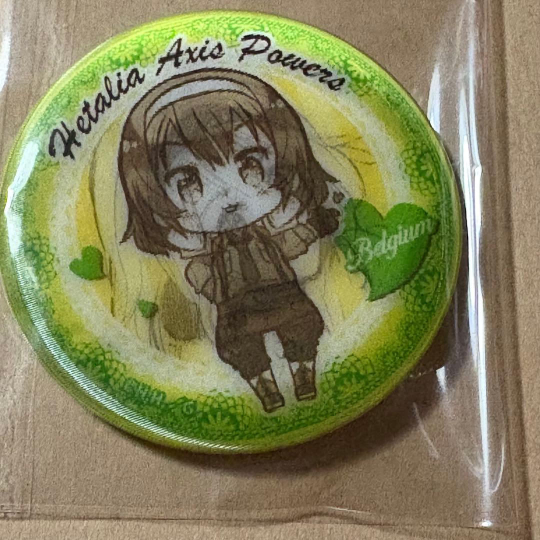 ヘタリア 女子だらけだよっ！ ベルギー チェンジング 缶バッジ